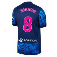 Camisa de time de futebol Atletico Madrid Pablo Barrios #8 Replicas 3º Equipamento 2024-25 Manga Curta